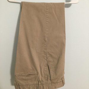 LL Bean Mens Khaki - Tall and slim, 34 W x 36L - 2 pair